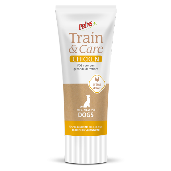 snack anjing - Prins Train & Care krim ayam