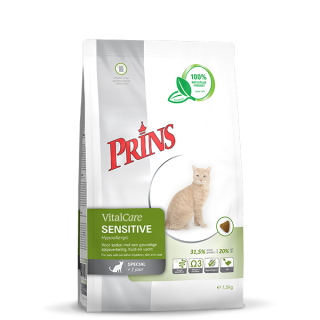 makanan kucing Prins VitalCare - Sensitive Hypoallergenic small 1.5 kg